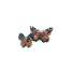 conjunto 2 broches borboletas strass - Imagem: 1