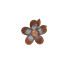 Anel flor azul - Imagem: 1