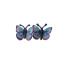 Brinco borboleta corino  - Imagem: 1