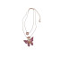 Colar duplo borboleta - Imagem: 1