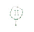 Conjunto folhado prata verde  - Imagem: 1