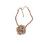 Colar flor e strass - Imagem: 1