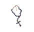 Colar crucifixo azul royal - Imagem: 1