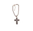 Colar crucifixo pedras e strass - Imagem: 1