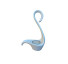 Castiçal cisne branco minimalista - Imagem: 1