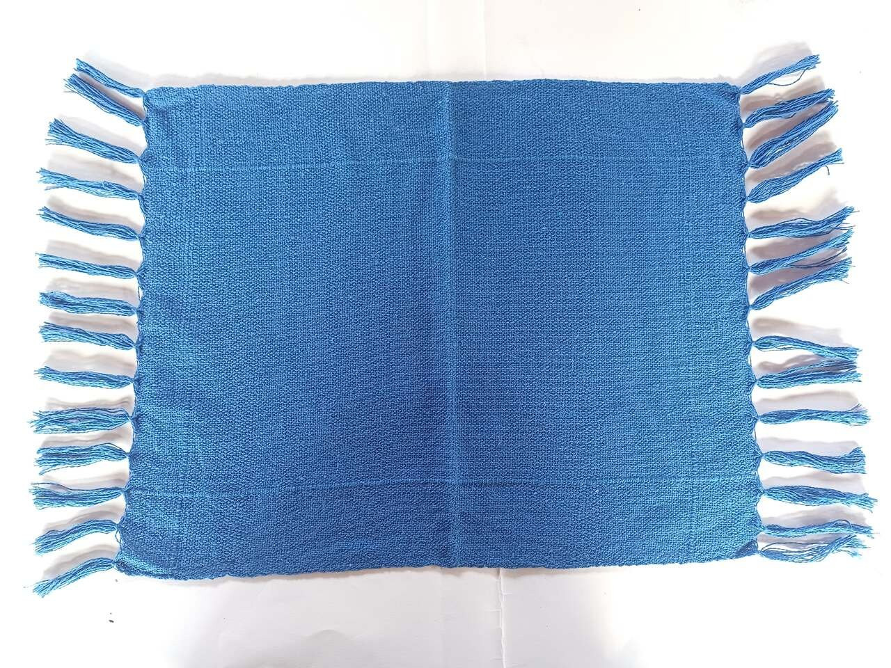 Guardanapo liso azul médio