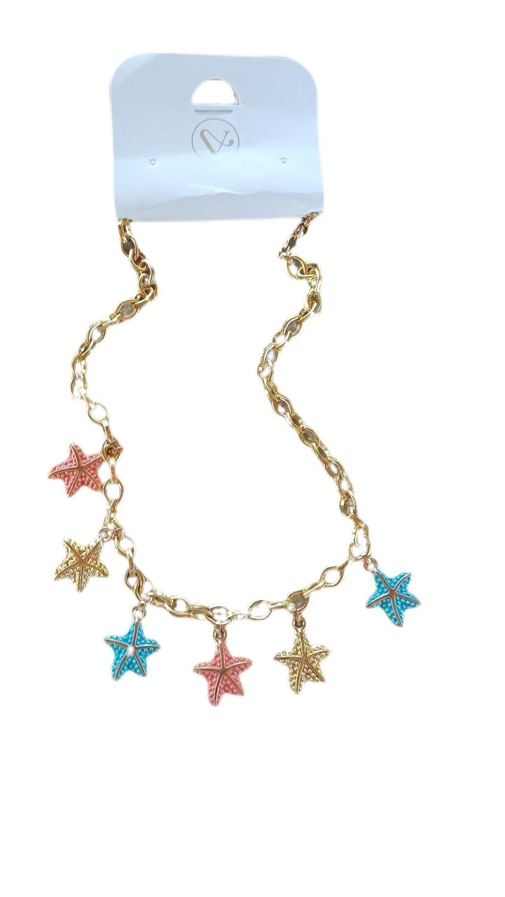 Colar estrelas do mar 