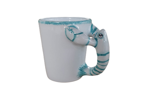 mug pitú crustáceo turquesa 