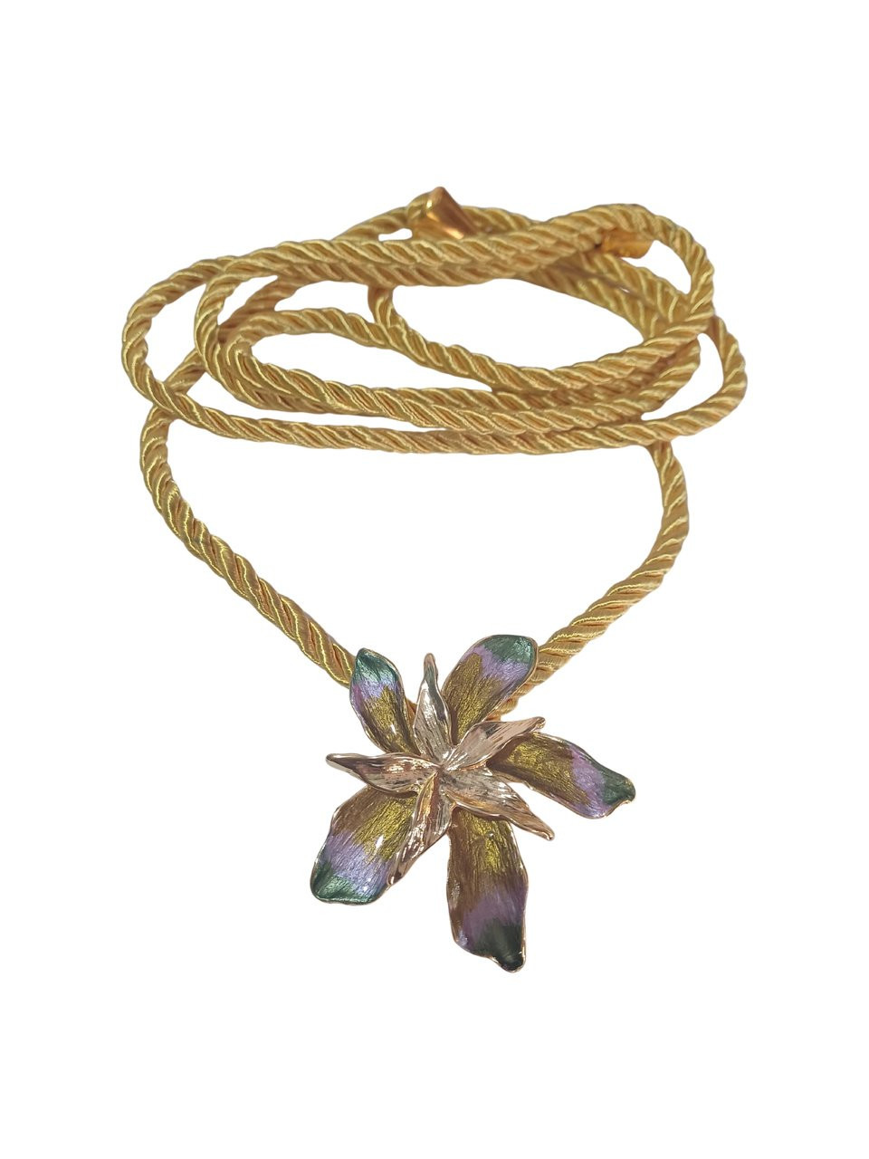 Cordão orquídea Amarela 