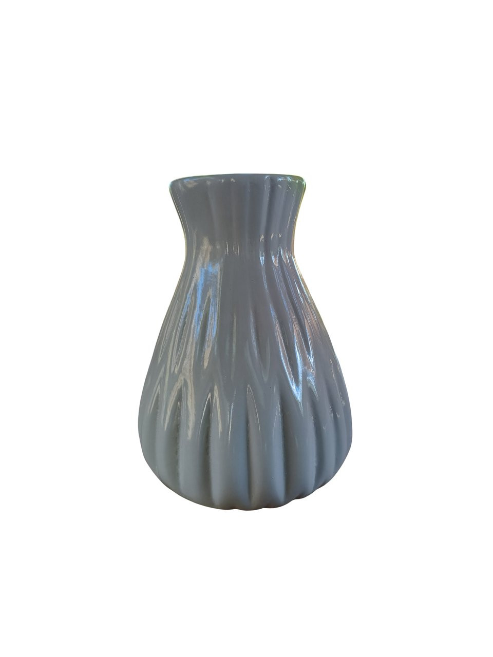Vaso rubi cor cimento