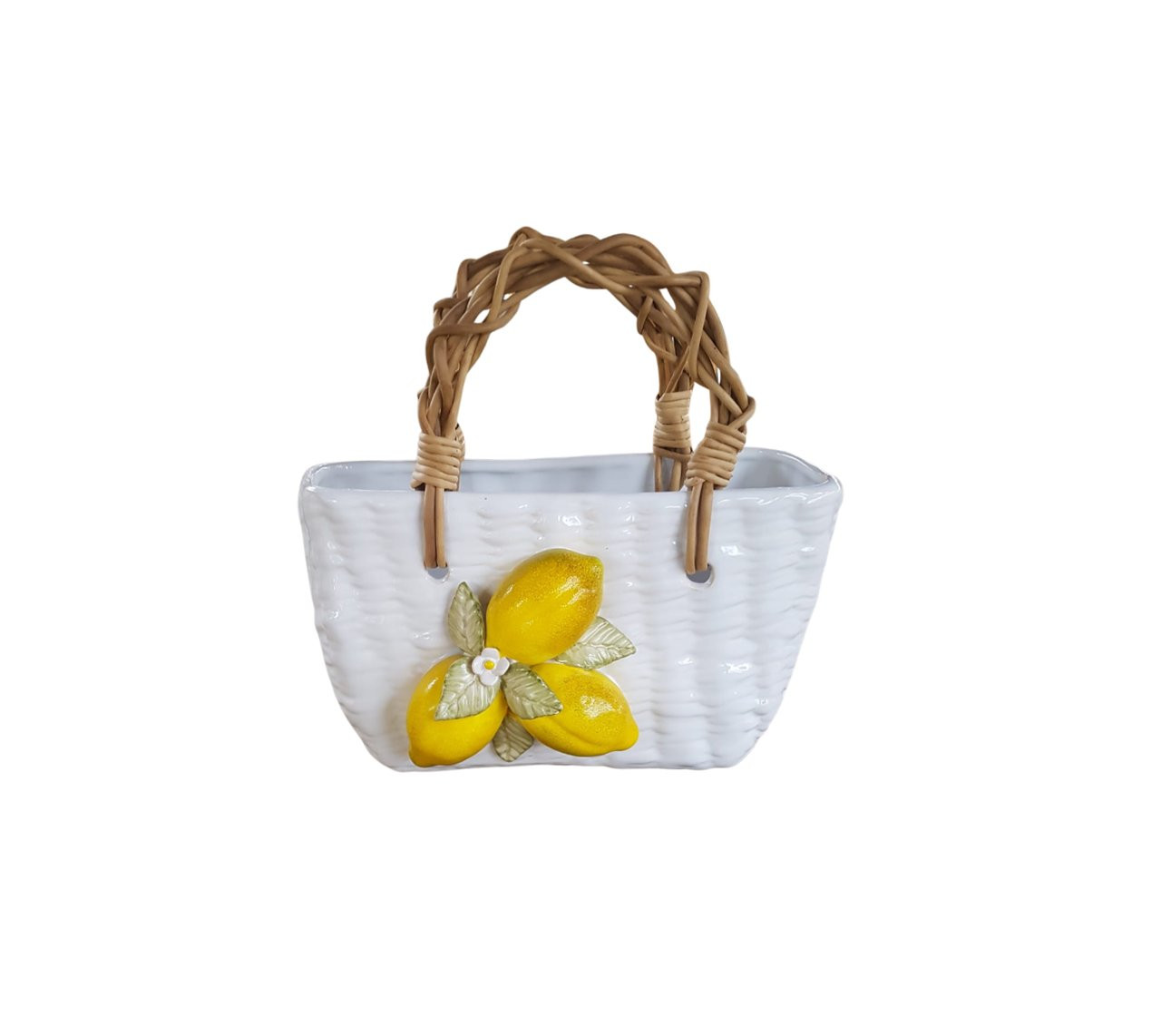 Bolsa em cerâmica Limão em 3d