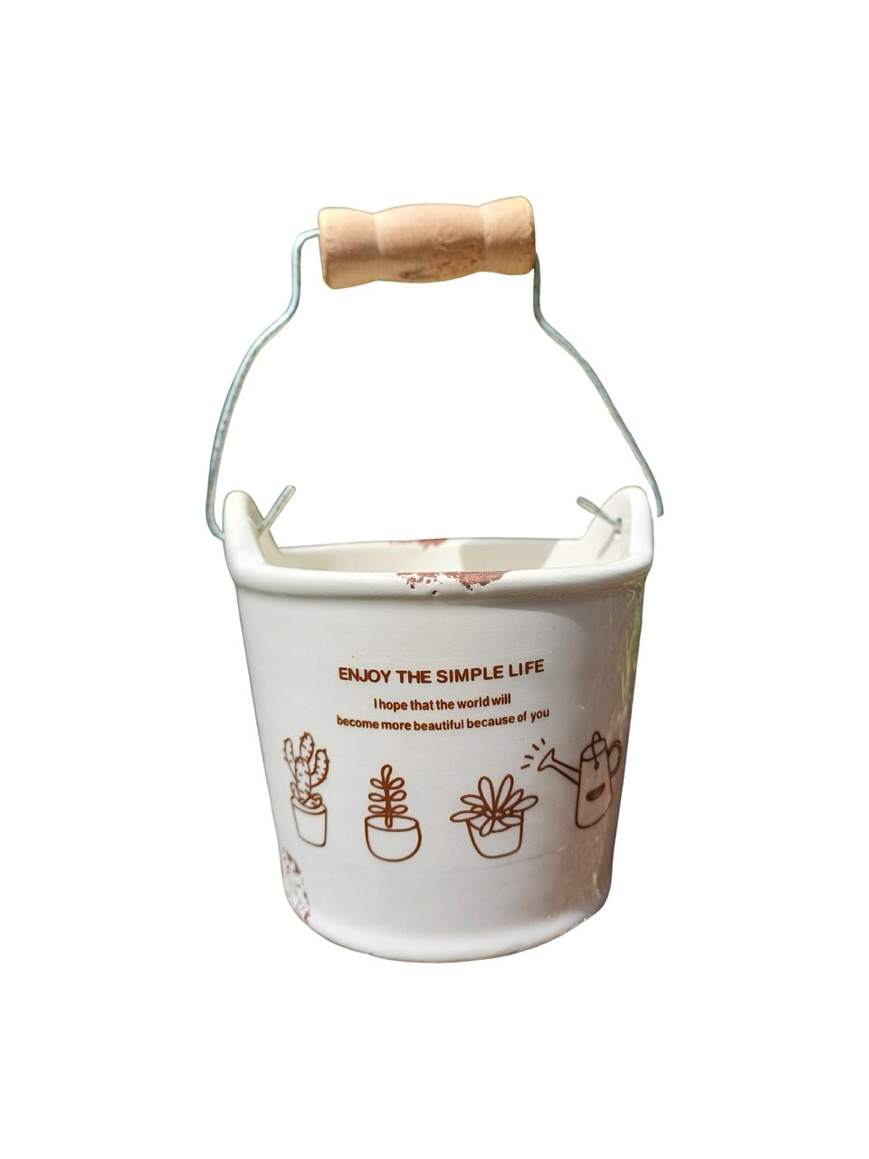 Mini vaso balde 