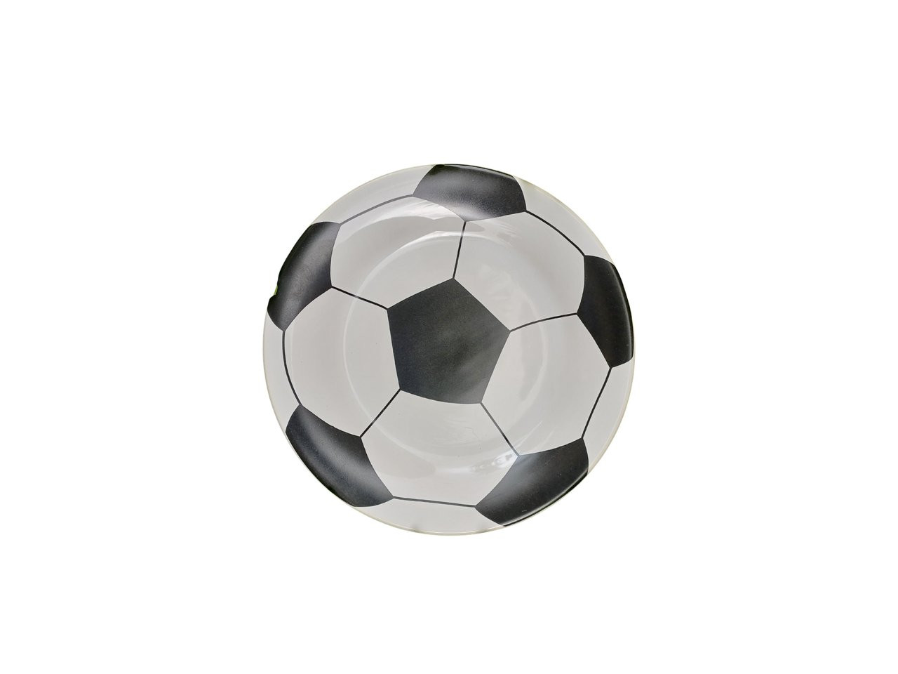 Prato bola de futebol 