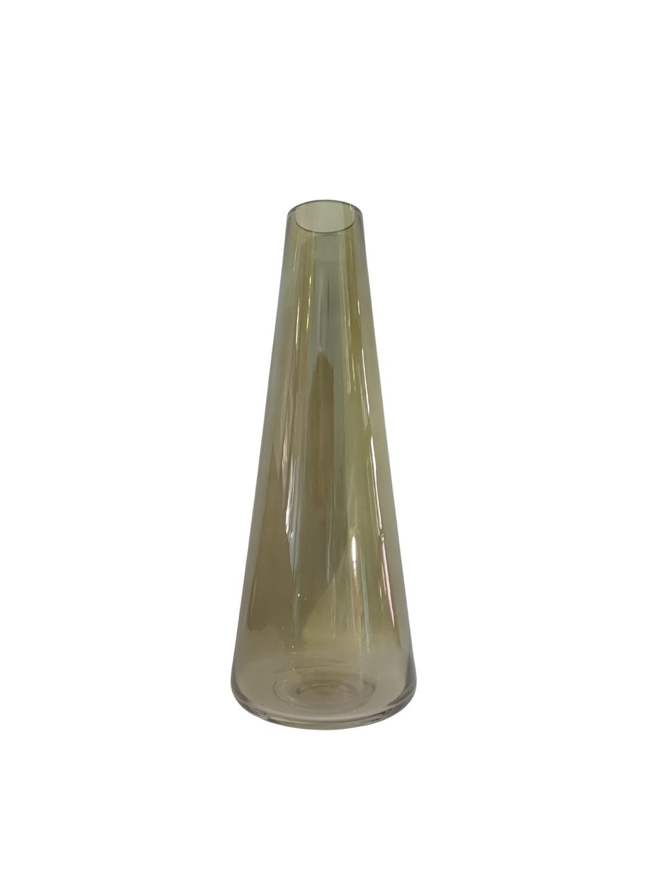 Vaso em vidro M âmbar