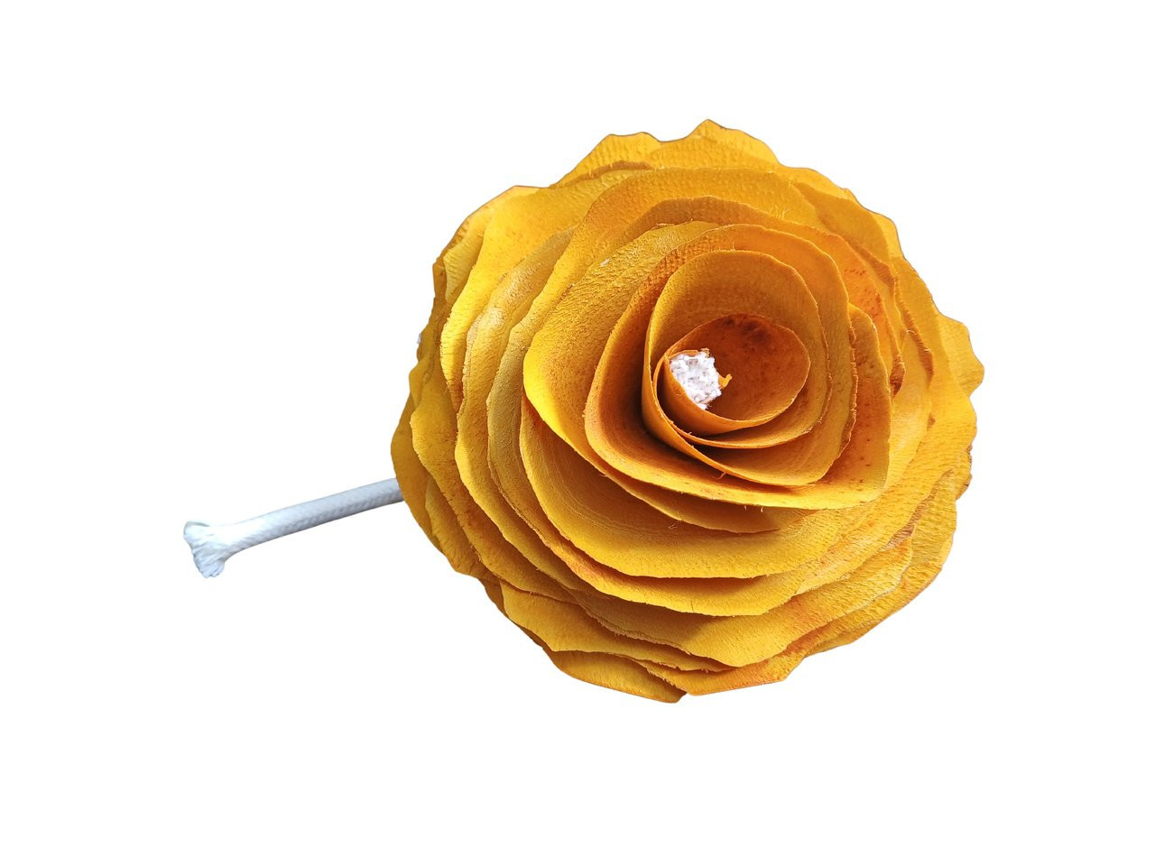 Difusor flor amarela pavio 