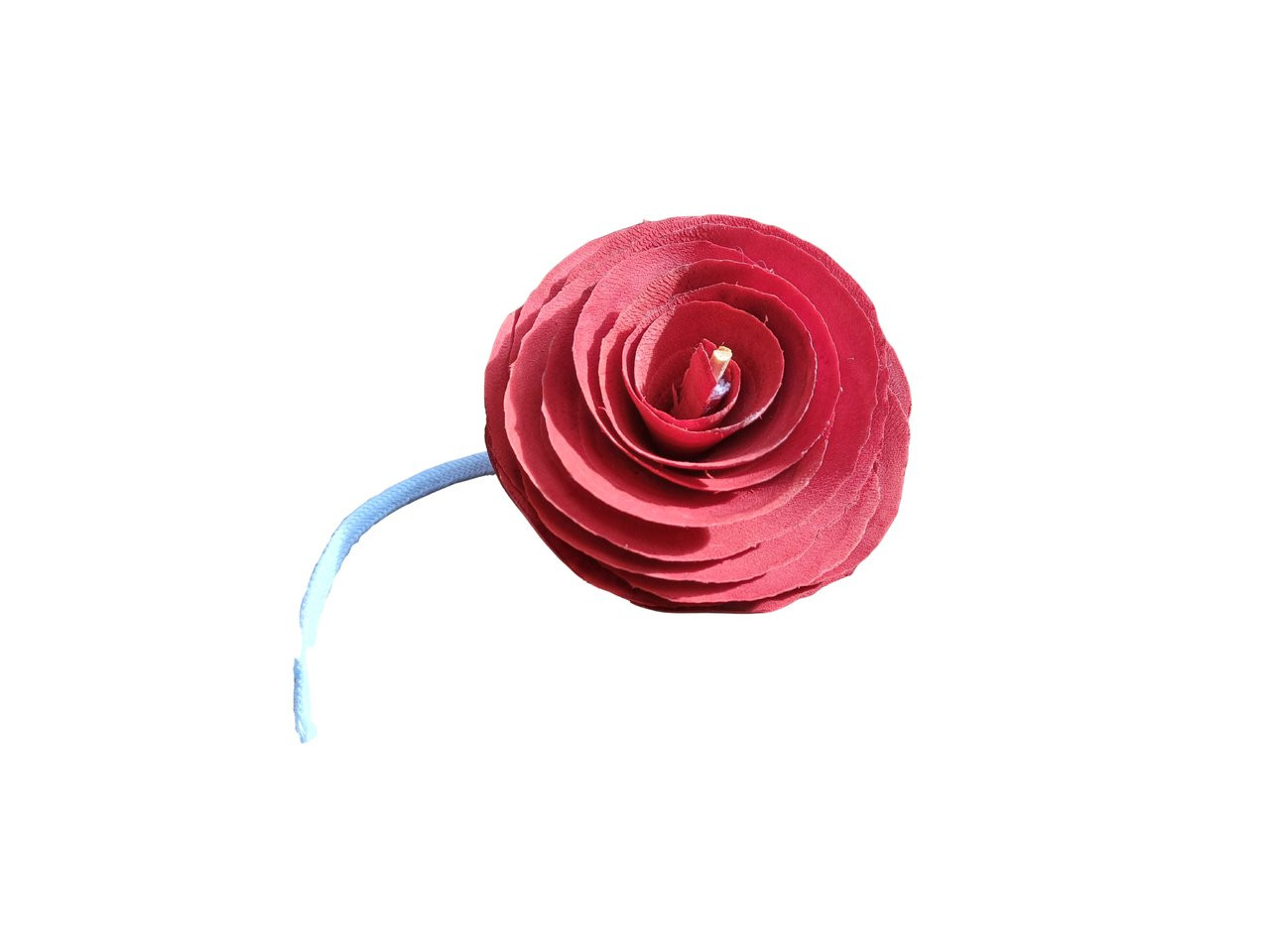 Difusor flor vermelha pavio 