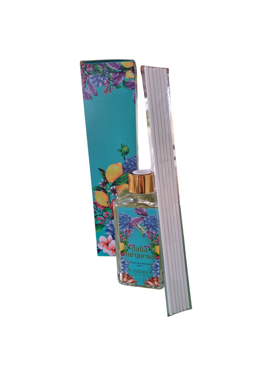 Difusor de ambiente dália turquesa 250ML