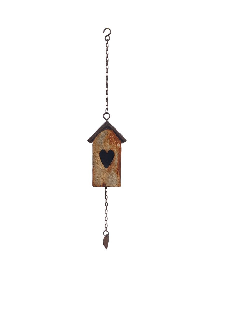 Mini casinha pendente bege 