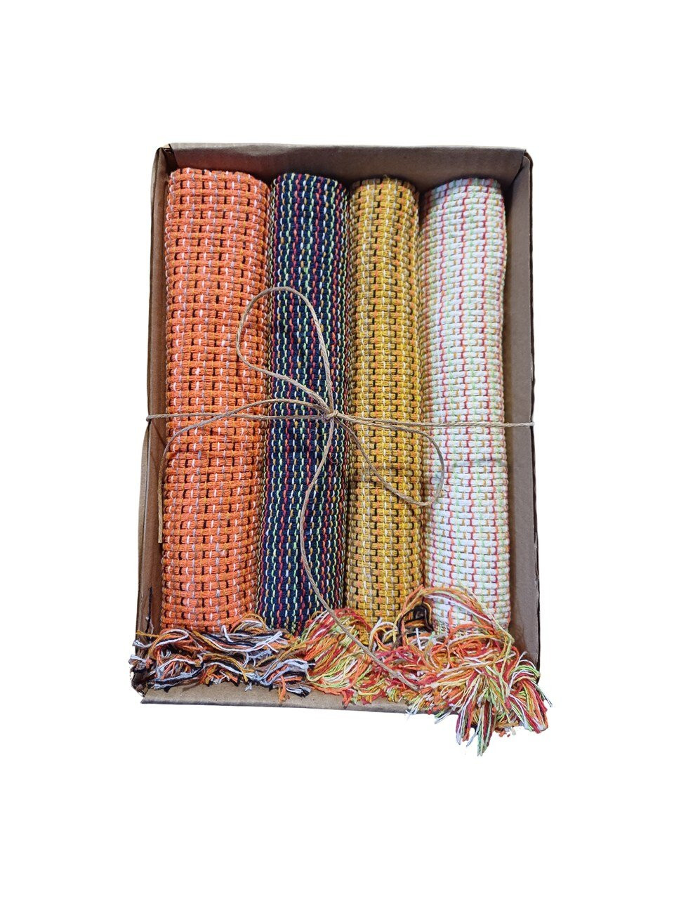 Kit jogo americano colorido 4/pçs 