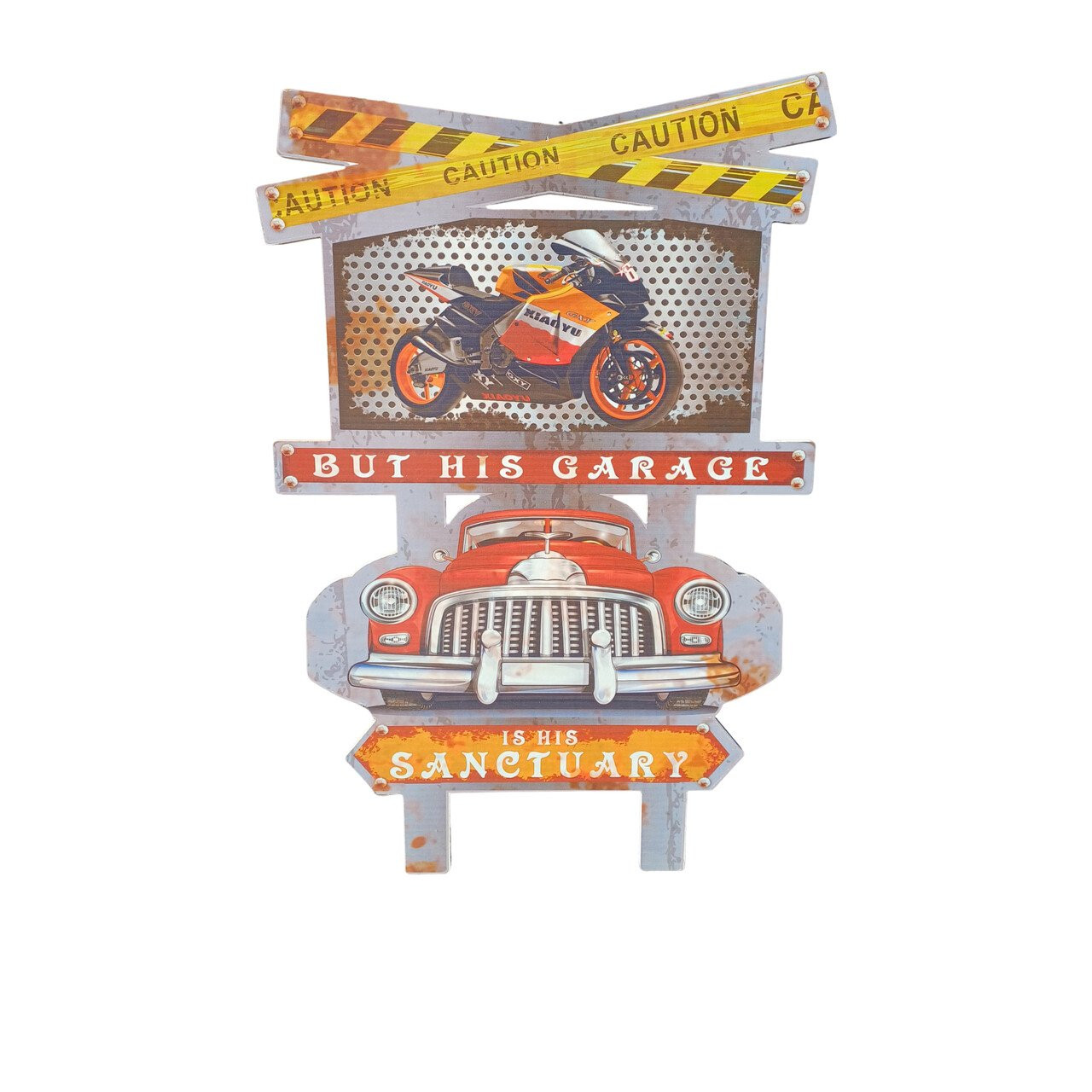 Placa Garagem 