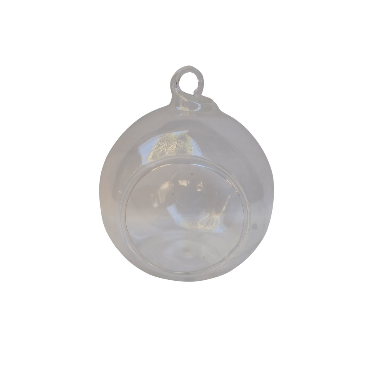 Esfera de vidro com abertura P 