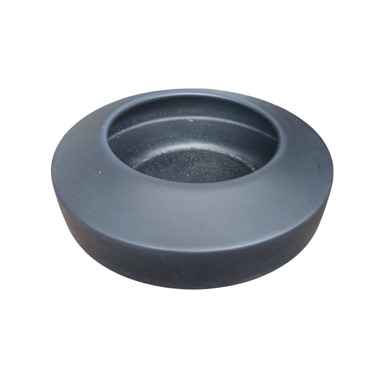 Vaso para ikebana shade preto matte