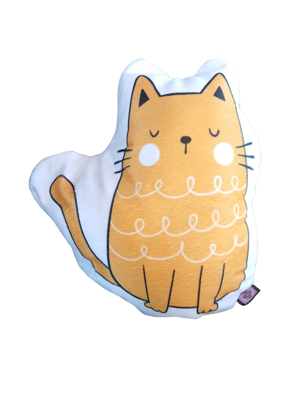 Almofada gato caramelo