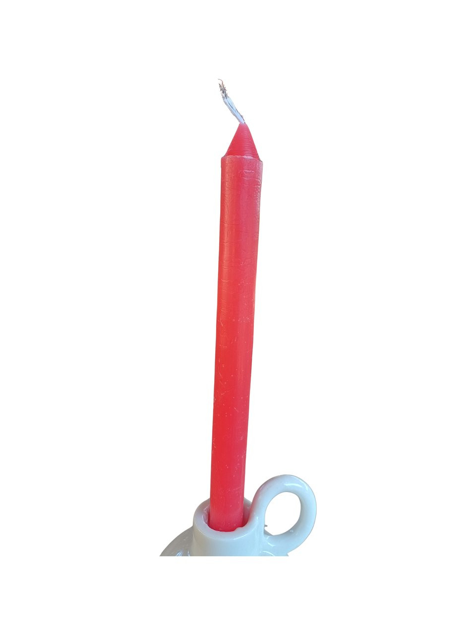 Vela palito vermelha 