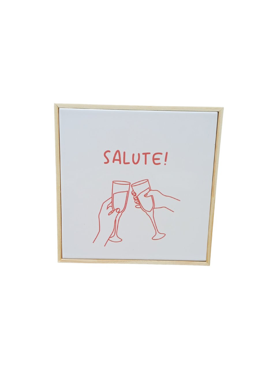 Azulejo divertido Salute