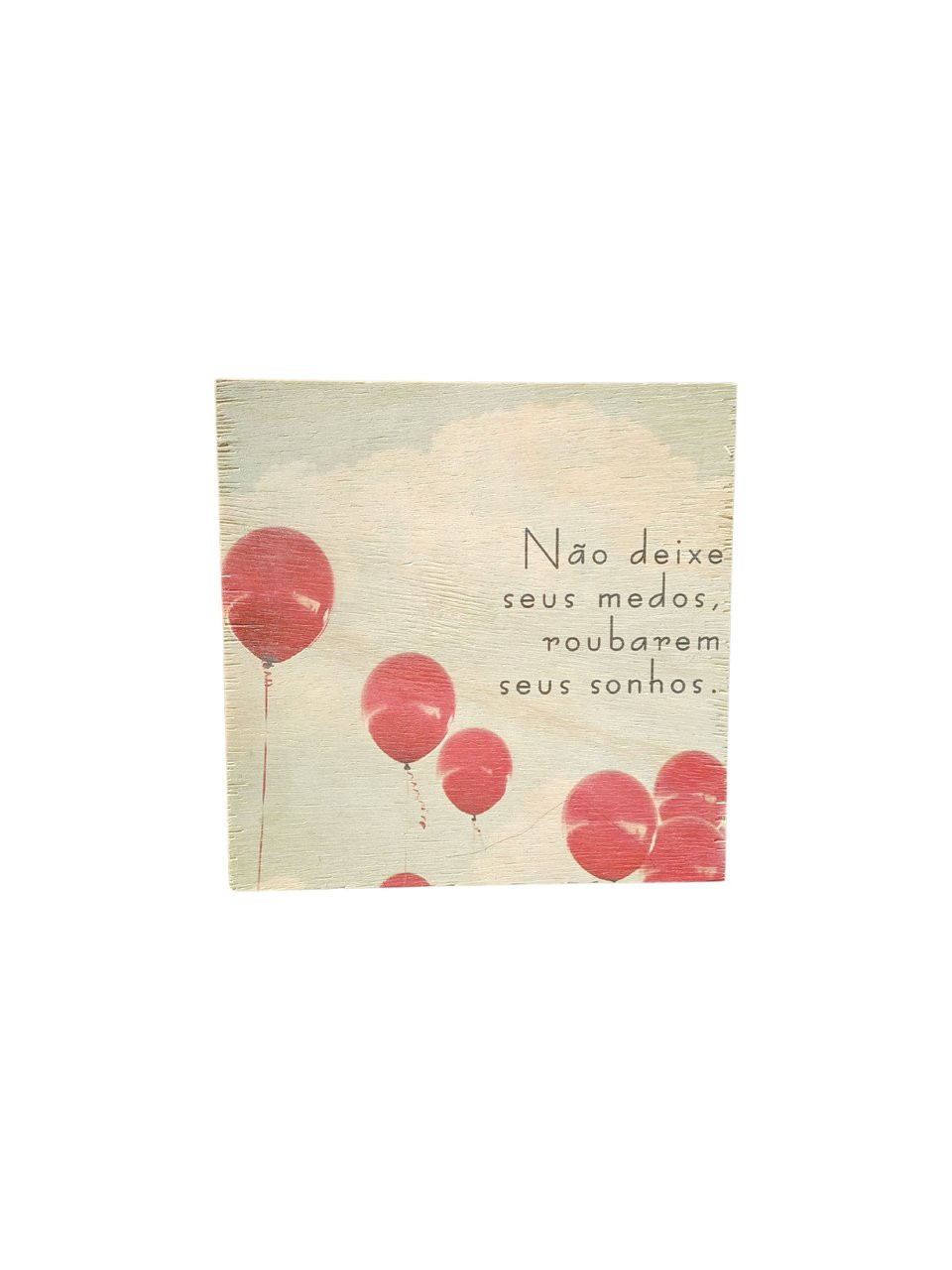 Quadro motivação sonhos 