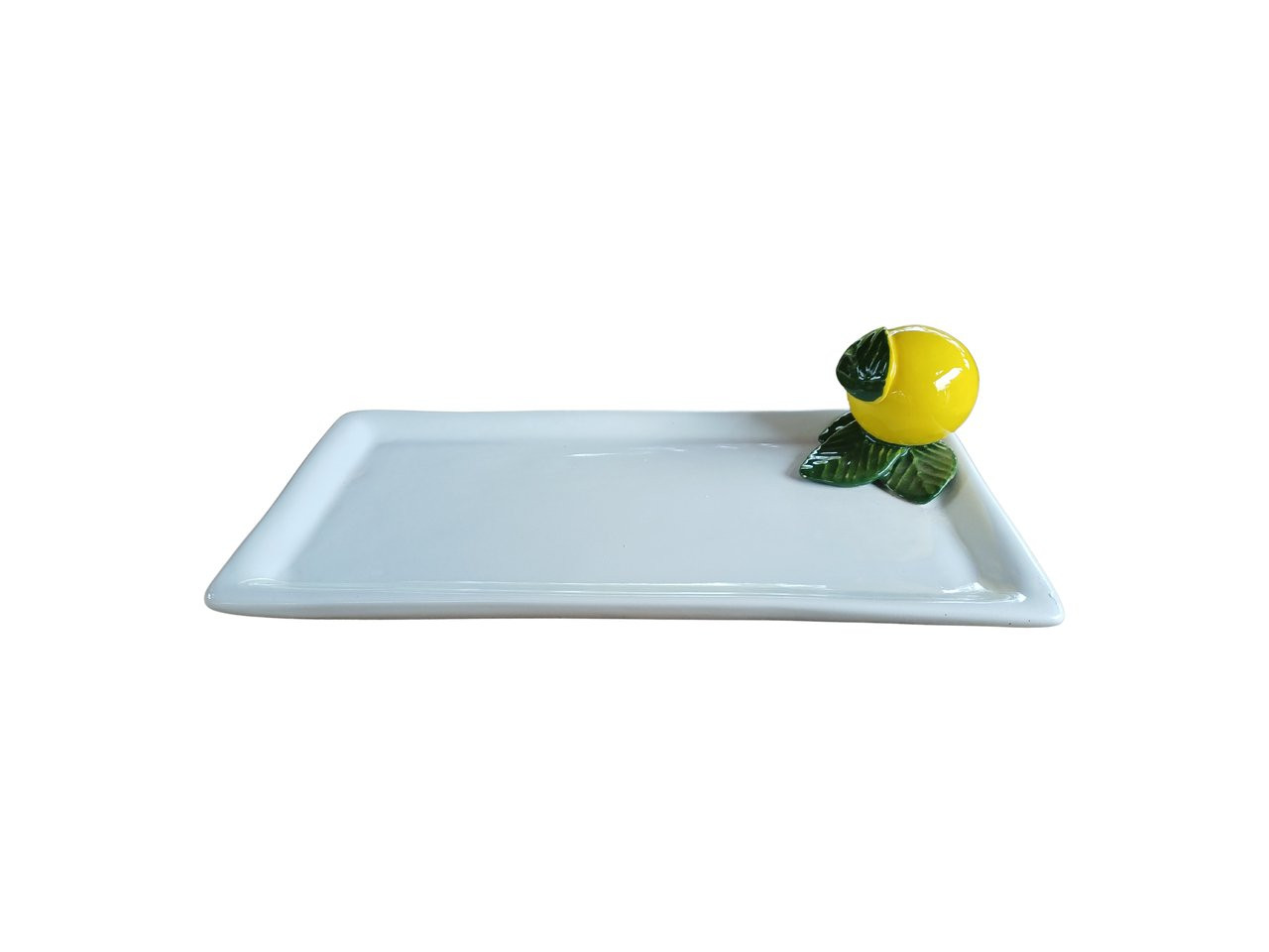 Bandeja retangular limão