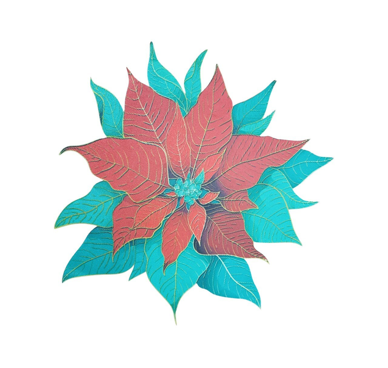 Jogo americano flor de natal