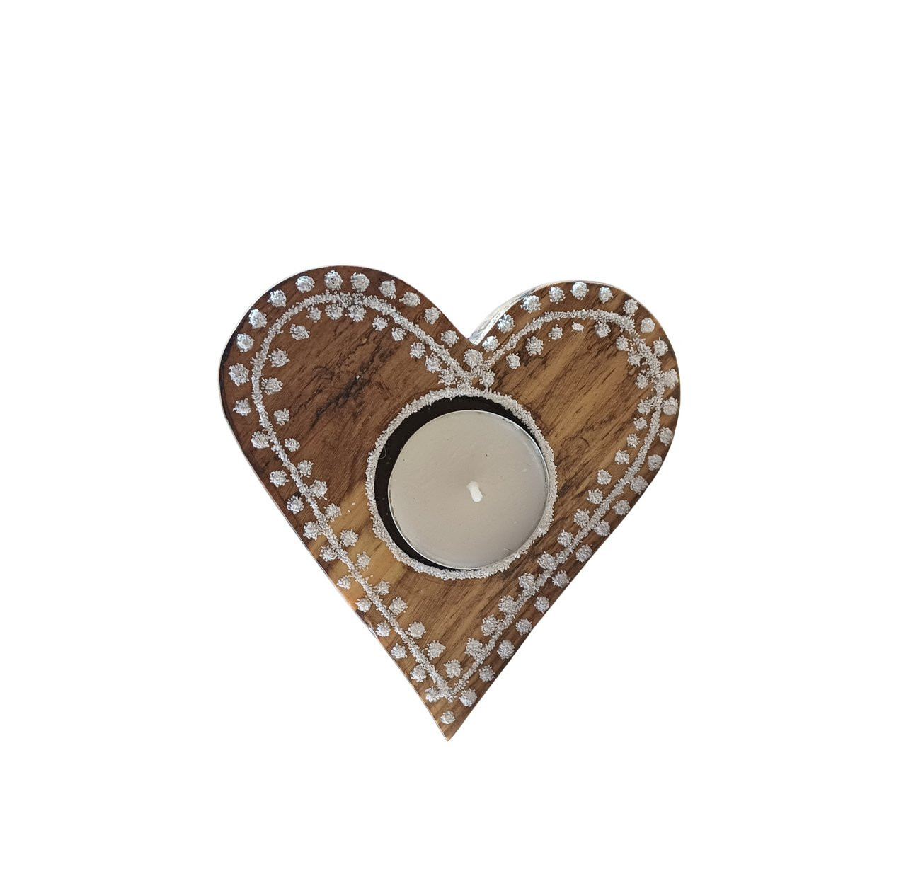 Porta vela coração linha biscoito contorno Porta vela coração linha biscoito contorno