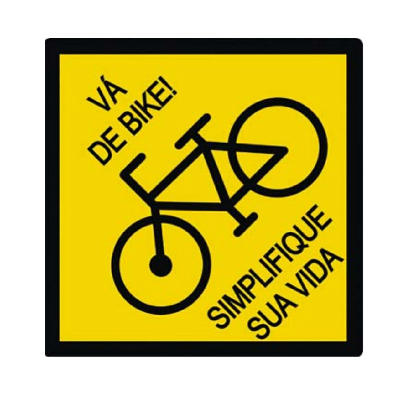 Placa decorativa  Va de Bike