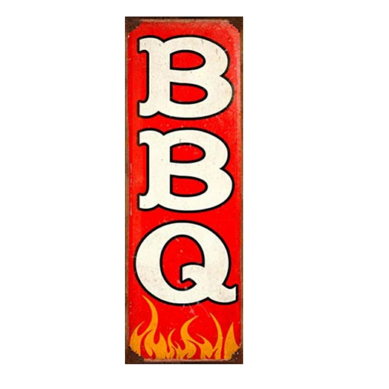 Placa decorativa BBQ